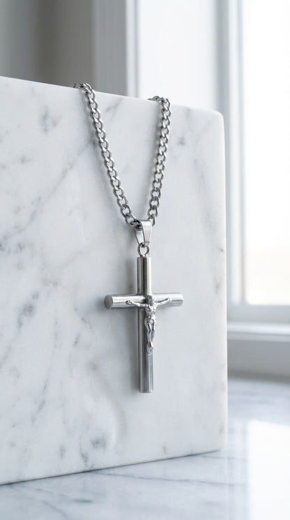 Cadena Cubana Caballero  "Redentor Plateado